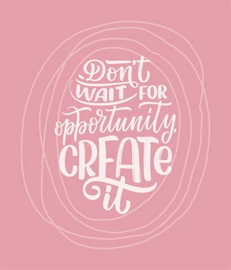 Premium Vector Hand Drawn Lettering Quote About Business Motivation