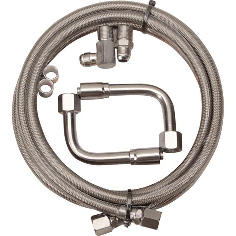 Gotta Show 343200 Braided Stainless Steel Heater Hose Kit