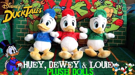 Huey Dewey And Louie Plush Dolls Disney Ducktales Youtube