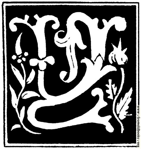 Fobo Decorative Initial Letter “y” From 16th Century