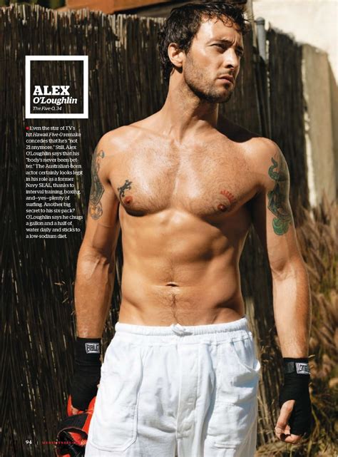 Alex Oloughlin Alex Oloughlin Mens Fitness Magazine Celebrities Male