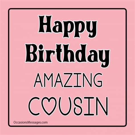 Top 100 Birthday Wishes And Messages For Cousin