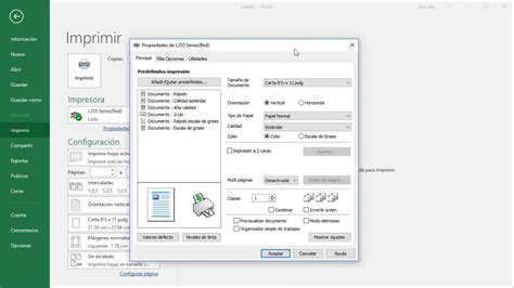 Cómo Imprimir En Tamaño Oficio En Excel Youtube