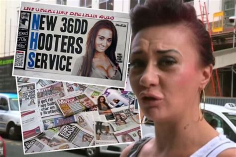 Josie Cunningham Mum With Kk Bust Gets Free Breast Reduction From