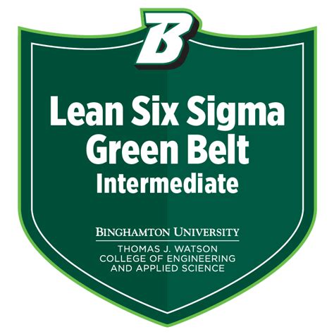 Lean Six Sigma Green Belt Credly