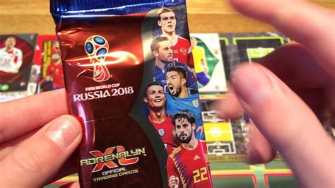 World Cup 2018 Russia 5 Pack Opening Multipack Invincible Youtube
