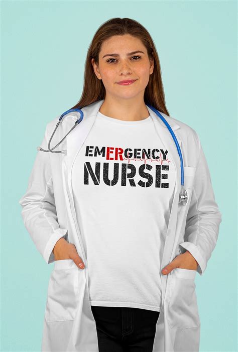Emergency Nurse Shirt Er Nurse Ts Emergency Room Nurse Er Etsy