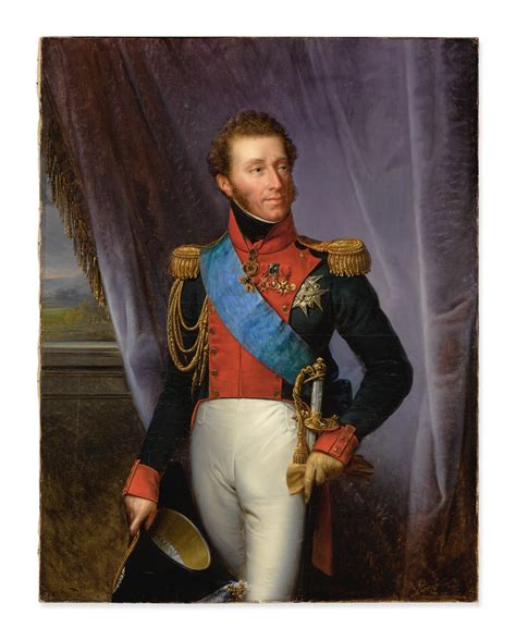 FranÇois Joseph Kinson Portrait Of Louis Antoine Of France Duc D