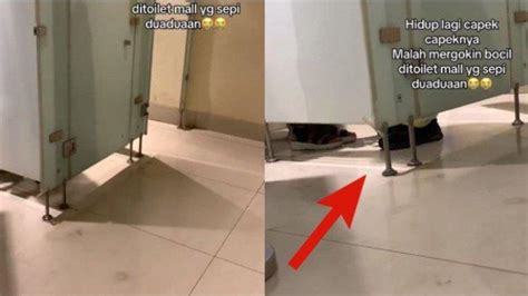 Viral Sejoli Remaja Kepergok Mesum Di Toilet Mall Digedor Tak Digubris Masih Pakai Seragam