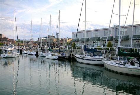 Port Washington Wi Marina From Dockside Deli In Port Washington Wi 53074