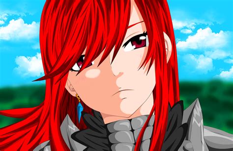 Fairy Tail 434 Erza Scarlet Coloring By Frosch Sama08 On Deviantart