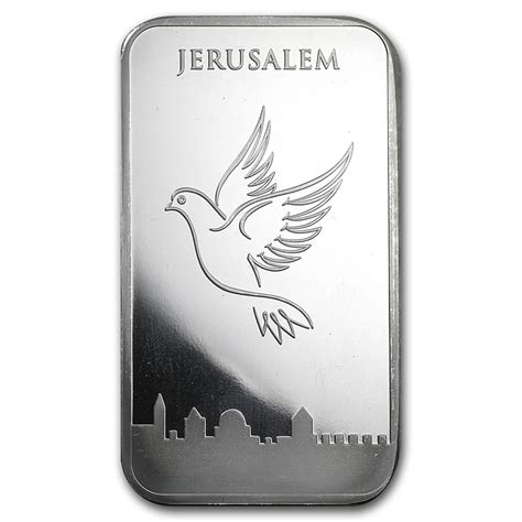 Buy 5 Oz Silver Bar Holy Land Mint Dove Of Peace Apmex