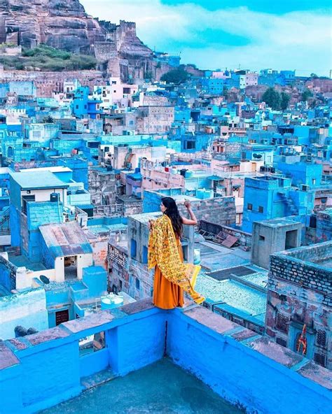 Photo By Deepthit The Ocean Of Blue Houses Of Jodhpur Rajasthan