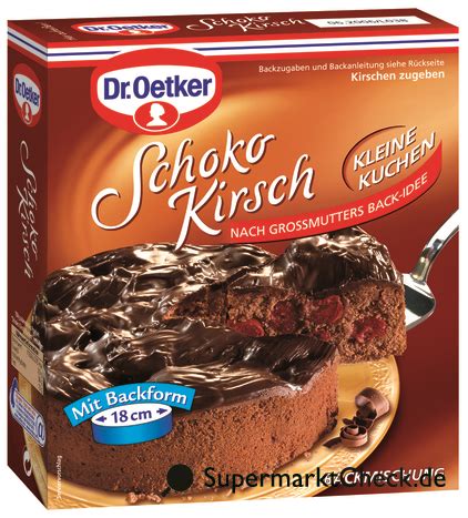 Im durchschnitt geben die deutschen rund 6.500 euro für den raum aus, in dem gekocht, gegessen und gelacht wird. Dr. Oetker Schoko Kirsch kleine Kuchen Großmutters Back ...