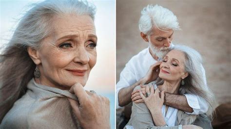 photoshoot of an old couple shows how love and fondness doesn t fade away with age