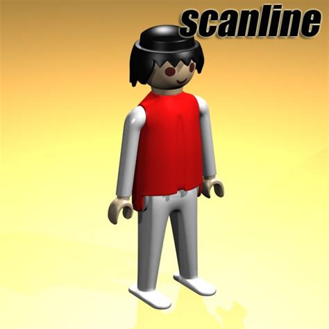 Playmobil Toy 3d Model Cgtrader