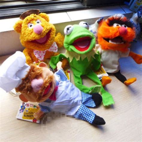 The Muppet Show Kermit The Frog Fozzie Bear Drummer Swedish Plush