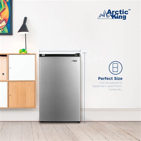 Buy Arctic King 3 0 Cu Ft Upright Freezer Stainless Steel Online In