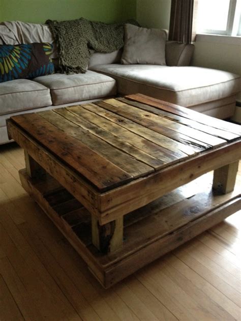 Wenn ja, dann haben wir ein paar originelle ideen, wie sie aus ihren alten sachen einen einmaligen couchtisch selber bauen können. Palettentisch selber machen Couchtisch Palette Anleitung ...