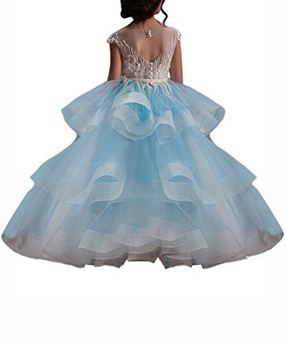 Top 10 Wde Princess Lilac Long Pageant Dresses Puffy Tulle Ball Gown Of