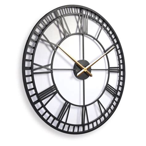 Roger Lascelles Clocks Metal Wall Clock And Reviews Wayfairie