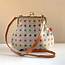 Purse Bag In Grey Spot Limited Edition By Keylime Design 