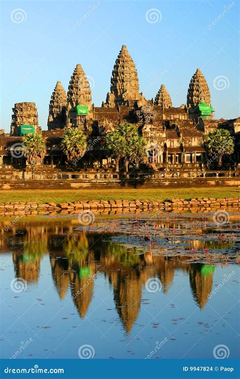 Angkor Wat Stock Photo Image Of Culture Green Intricate 9947824