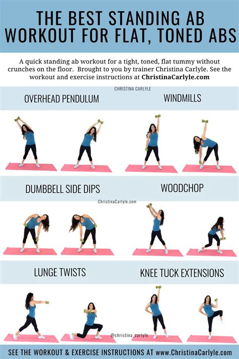 standing ab workouts with weights