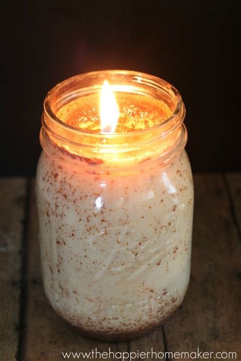 Diy Autumn Cinnamon Spiced Candle The Happier Homemaker