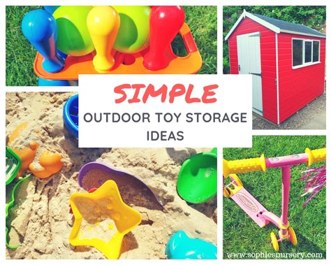 Outdoor Toy Storage Ideas Simple Ways To Maximise Space In Your Home