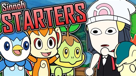 Choosing a Sinnoh Starter Pokémon Pokemon skit animation ft