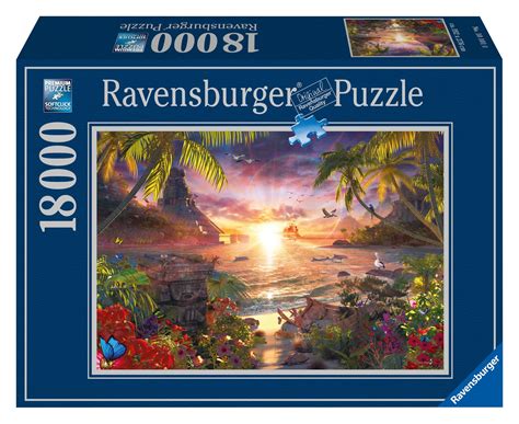 Buy Ravensburger Paradise Sunset 18000 Piece Jigsaw Puzzle For Adults
