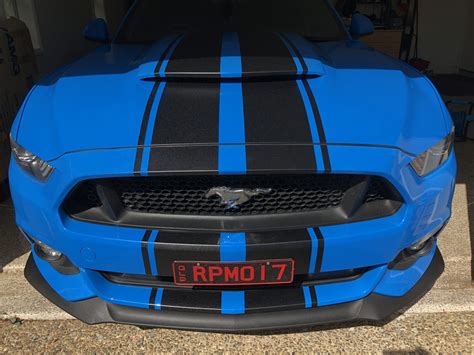 Supercharged Mustang Racing Stripes Ipswich Qld Linehouse Graphics