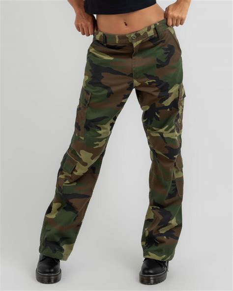 Shop Rothco Vintage Paratrooper Fatigue Pants In Woodland Camo Fast