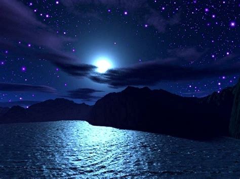 Night Ocean Wallpapers Wallpaper Cave