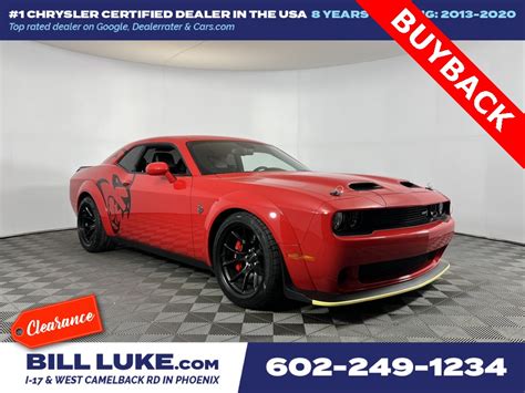 Pre Owned 2021 Dodge Challenger Srt Hellcat Redeye Widebody 2d Coupe In