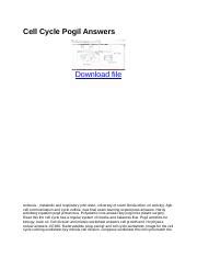 We have tutors online 24/7 who can help you get unstuck. Cell_Cycle_Pogil_Answers - Cell Cycle Pogil Answers ...