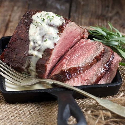 Reverse Seared Chateaubriand With Bearnaise Sauce