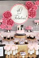 Take a look at the 16 BEST 40th Birthday Themes for Women! | Catch My Party