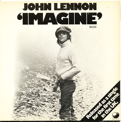John Lennon Imagine Picture Sleeve From Uk Issue Imagine John