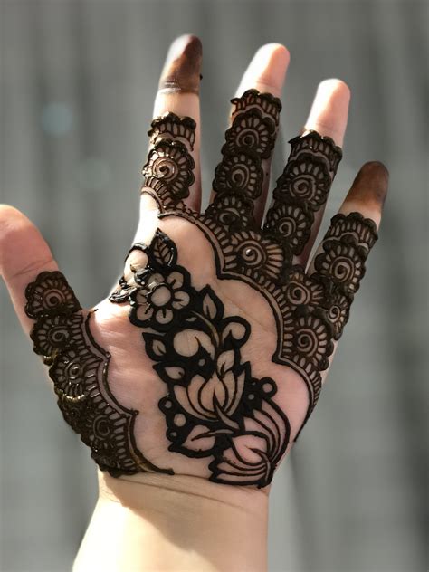Hennabymiraalwi Palm Henna Designs Henna Flower Designs Henna