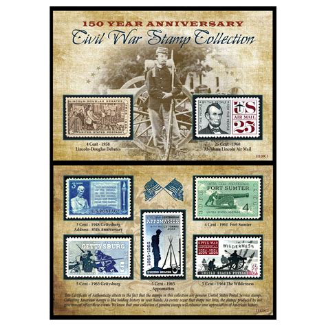 150th Anniversary Civil War Commemorative Stamp Collection Michaels