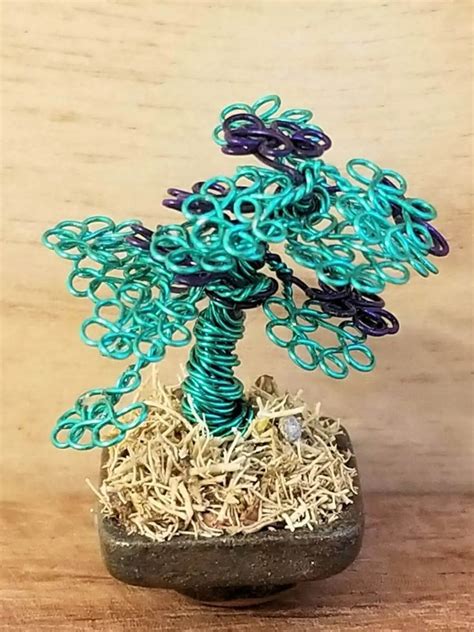 Micro Wire Bonsai Tree S6 A Cottage In The Forest