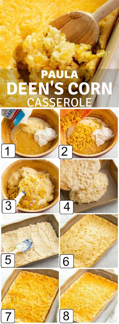 Recipe by paula deen episode# this is a recipe for tuna noodle casserole that i got off of sparkpeople but the low calories made me suspicious. Paula Deen's Corn Casserole