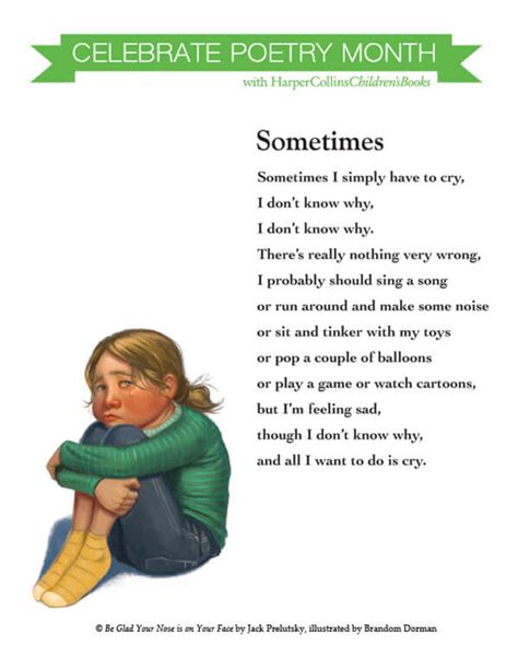 Short Rhyming Poems For Kids Andre