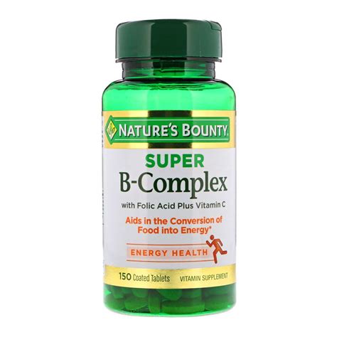 Maybe you would like to learn more about one of these? Buy Nature's Bounty Super B-Complex, Folic Acid + Vitamin ...