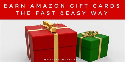 There are certain apps and websites available on the web that will help you earn gift cards for amazon. How to Earn Amazon Gift Cards for the Holidays | My Life Abundant
