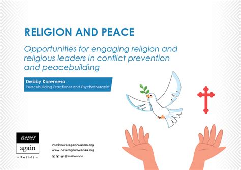 Religion And Peace Opportunities For Engaging Religion And Religious