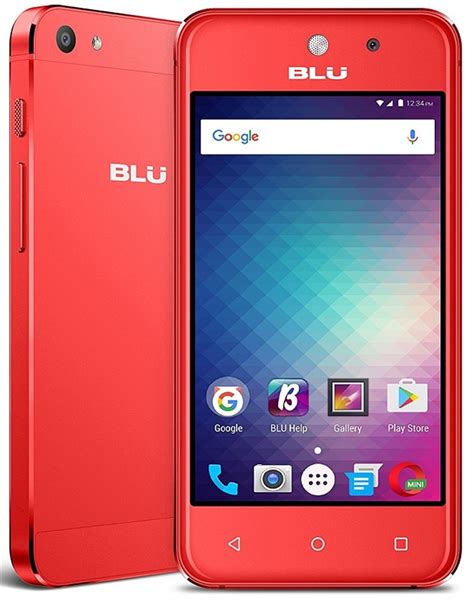 Wholesale Brand New Blu Vivo 5 Mini V050q Red 4g Gsm Unlocked Cell Phones