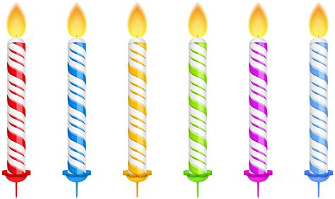 Birthday Candles Png Vector Clipart Image 1 Pinterest